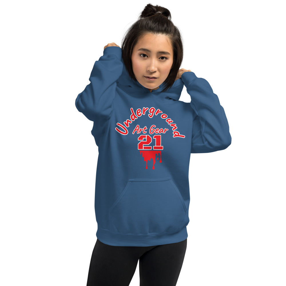 WOMEN Unisex Hoodie over-the-top-undergrond #1